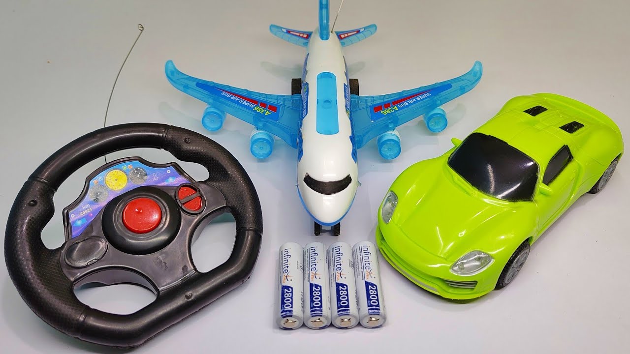 Radio Control Airbus A38O and Remote Control Car | Airbus A38O, aeroplane, remote car, rc car