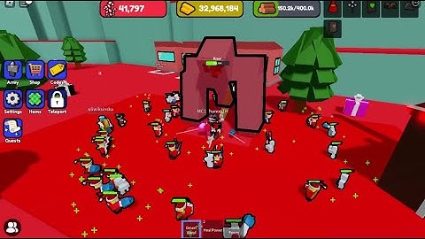 HOW TO SUMMON Knor On Roblox [🎄XMAS] Control Army! ⚔️