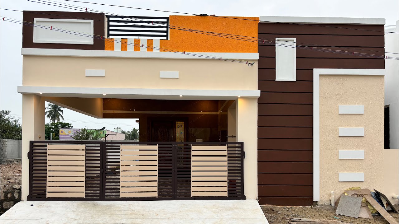 3.66 சென்டில் | 1400 SQ.FT-ல் வடக்கு பார்த்த, 2BHK தனி வீடு 📞99436 71311 |House For Sale In Pollachi