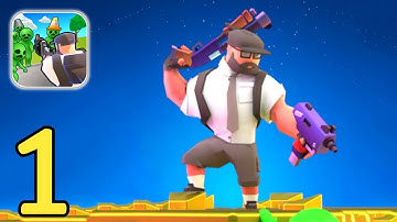 Survivor Z: Zombie Survival - World 1 - Mobile Gameplay Walkthrough (Android,IOS) Part 1