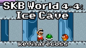 SMF Custom Level: "SKB WORLD 4-4: ICE CAVE" - By kevinareco55