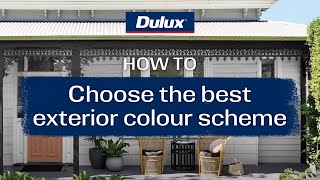 How to choose the best exterior colour scheme | Dulux