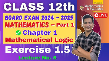 Class 12th | Math