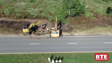 BTE Culvert Cleaner Helps with Hurricane Recovery