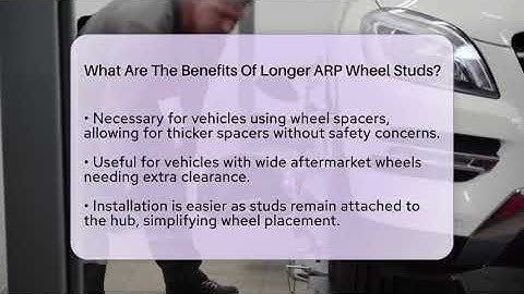 What Are The Benefits Of Longer ARP Wheel Studs? - Car Performance Pros