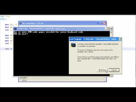 Assembly programming Tutorial - 3 - Hello World!