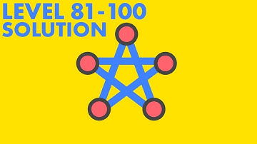 One Line - One Touch Drawing: Level 81 to 100 Solution and Walkthrough