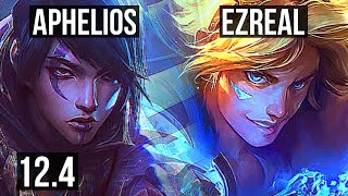 APHELIOS & Nautilus vs EZREAL & Karma (ADC) | Rank 3 Aphelios, 9/2/5, Rank 13 | KR Challenger | 12.4