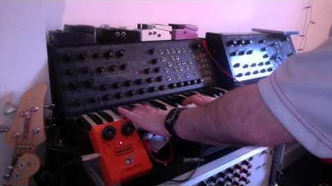 Korg MS20 & MXR Phase 100