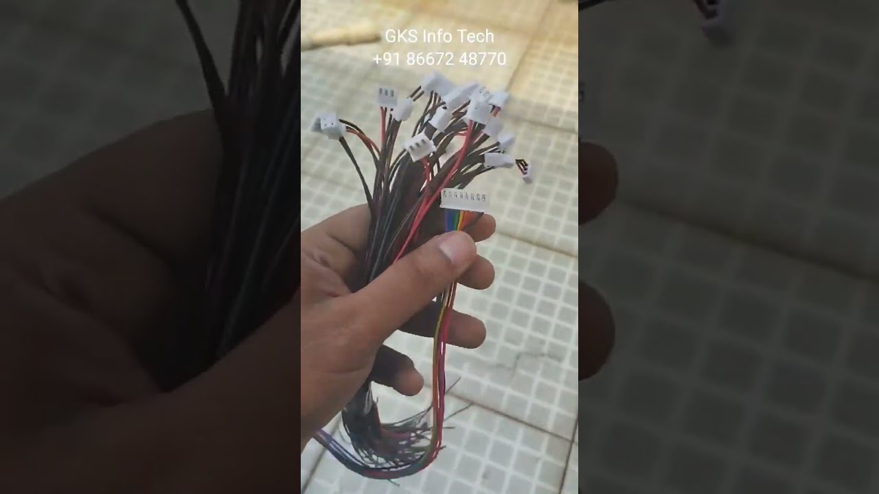 RMC 2 3 4 5 8 10 Pin JST XH Connector Wire Cable GKS Info Tech