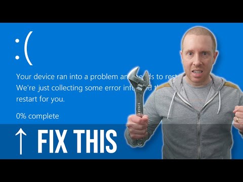 How do I fix the blue screen of death on Windows 10?