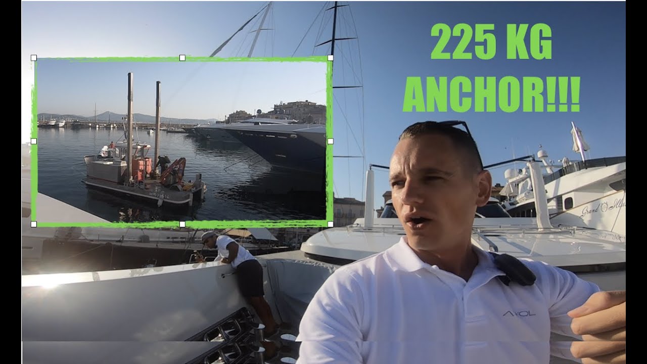 LIFTING ANCHOR INSIDE ST TROPEZ PORT!!! (Captains Vlog 91)