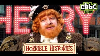 Horrible Histories Song  Henry VIII starring Rowan Atkinson  CBBC
