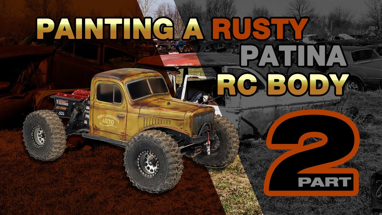 Painting a Rusty RC Body - Pt2