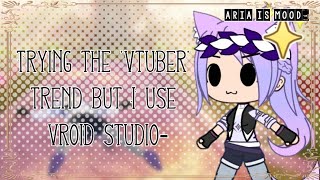 'If I was a Vtuber' trend using Vroid Studio :]