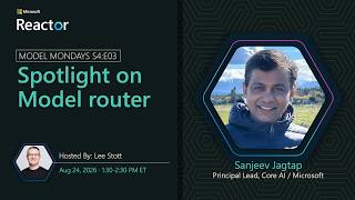 Model Mondays - Spotlight On Model router in Microsoft Foundry