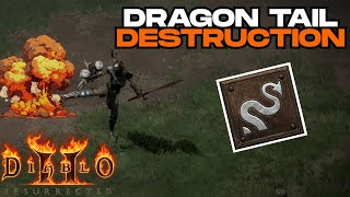 ⚡ Dragon Tail Destruction | D2R Hardcore Assassin 1 to Hell