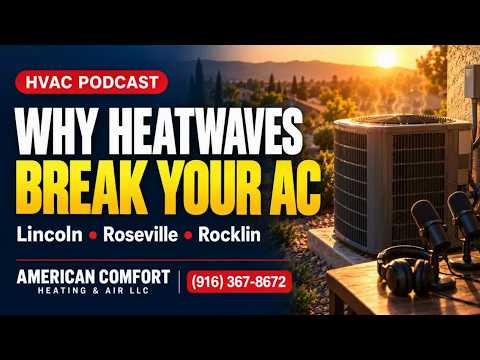 Podcast episode: Why Heatwaves Break Your AC | Lincoln, Roseville & Rocklin HVAC Podcast