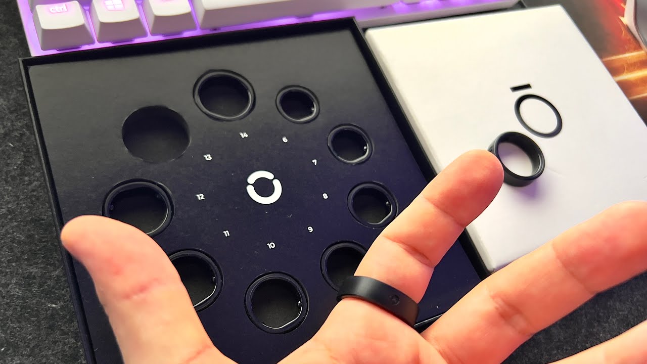 Oura Vs RingConn Size Kit Comparison YouTube Oura Vs RingConn Size Kit Comparison YouTube
