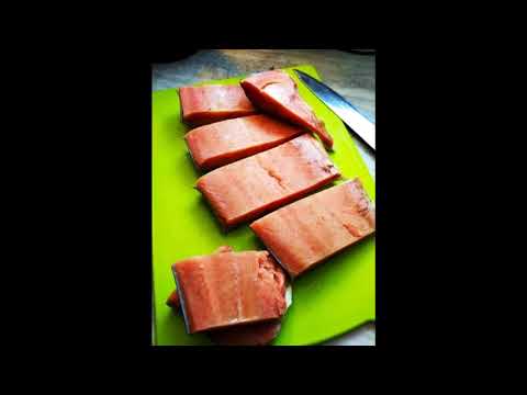 СТРОГАНИНА по Калининградски. По домашнему. Очень вкусно и душевно!