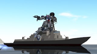 Riding a Destroyer (Simpleplanes)