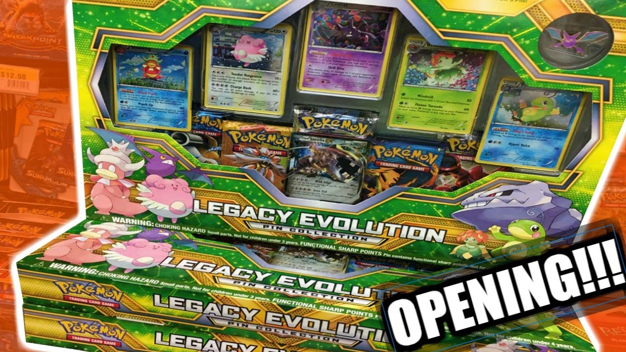 pokemon tcg legacy evolution pin collection card game Amazon.com: Pokemon TCG Legacy Evolution Pin Collection Card Game : Toys &  Games