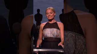 Margot Robbie can't stop laughing about OpenVDB #comedy #funnyshorts