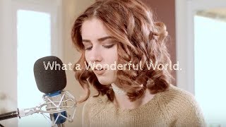 WHAT A WONDERFUL WORLD. - Louie Armstrong Cover by Abby Ward chords