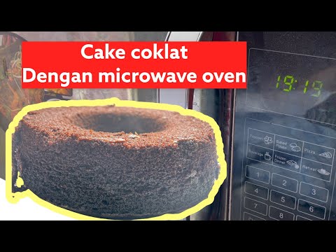 CARA PRAKTIS MEMBUAT CAKE COKLAT MENGGUNAKAN MICROWAVE OVEN MULTICOOKER