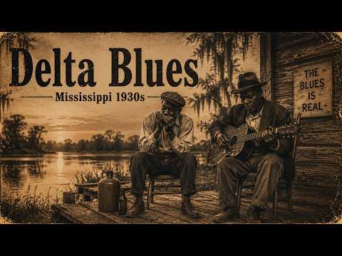 Juke Joint Midnight 🎸 1930s Delta Blues Instrumental | Raw Authentic Mississippi Vibes