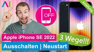 Apple iPhone SE 2022 - Ausschalten / Einschalten / Neustart •  • 📱 • 📴 • 🚀 • Anleitung | Tutorial screenshot 4