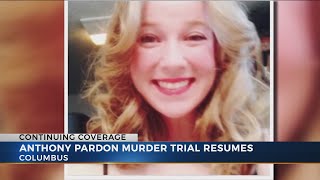 Testimony resumes in the Anthony Pardon trial