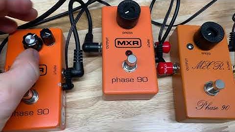 MXR Phase 90 (Model Comparison) Script Reissue Stock Modded