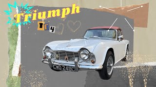 Triumph TR4, buying a classic car.