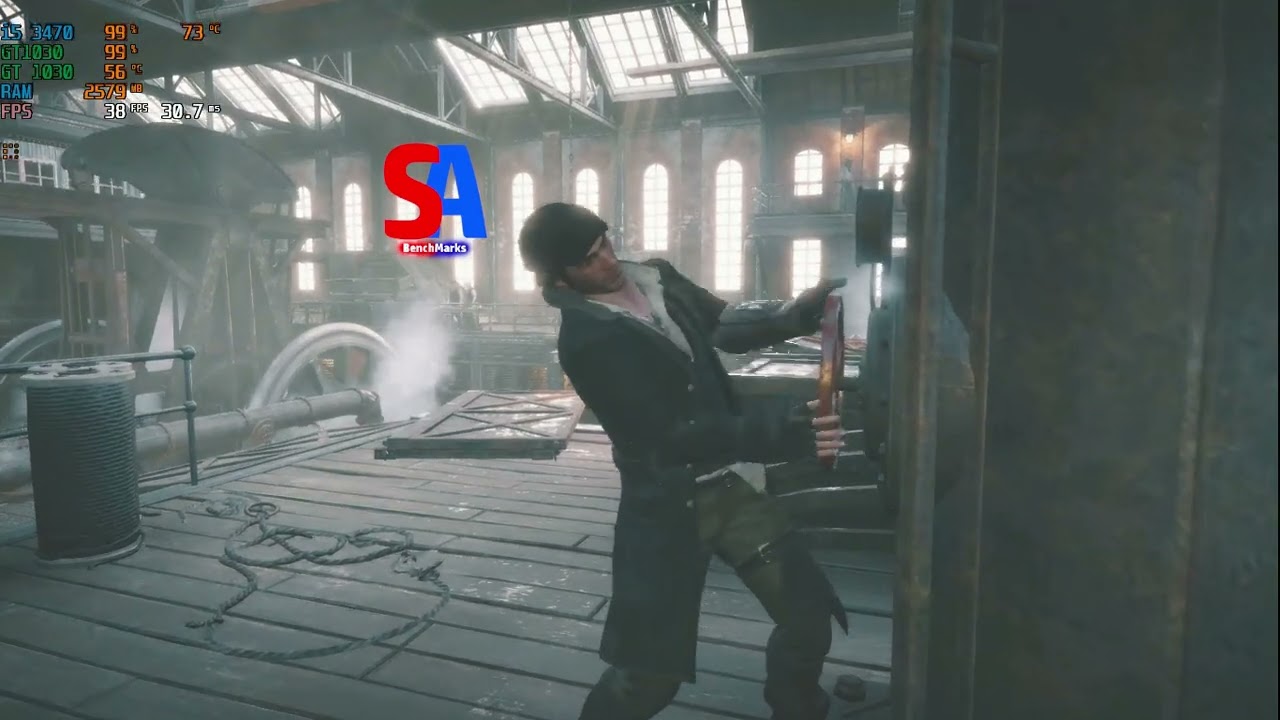 Assassin's Creed Syndicate GT 1030 - i5 3470  - 8Gb Ram - 1080p - 720p - Low - Medium - High