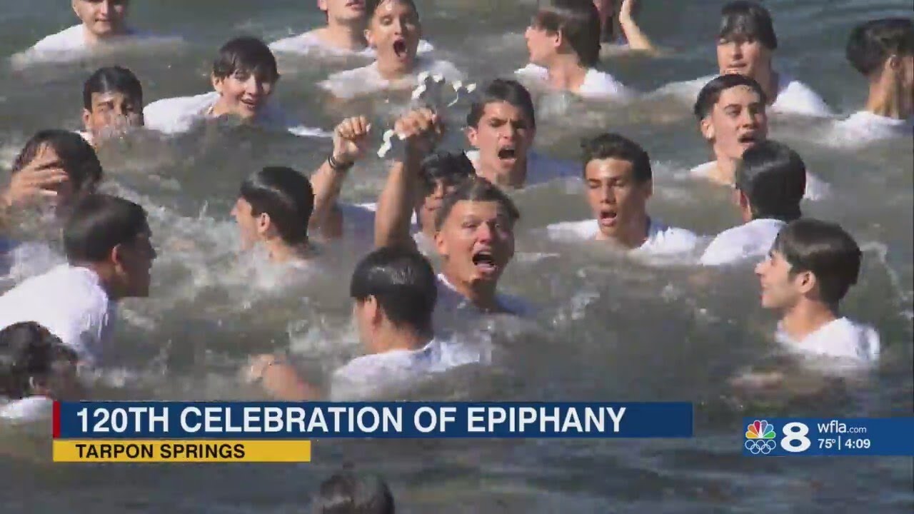 Tarpon Springs celebrates 120th Epiphany, thousands come to watch
