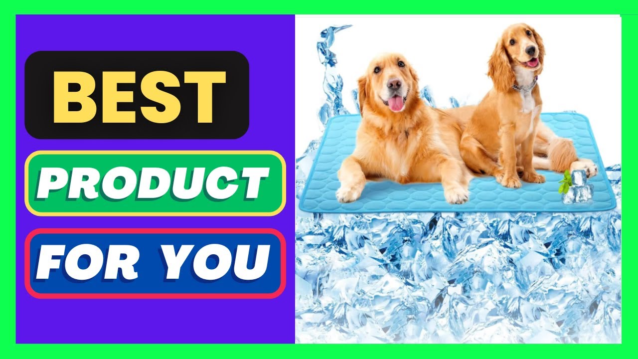 NONOR Dog Cooling Mat Summer Pet Bed for Dogs Cats Kennel Pad