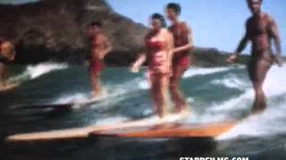 Surfing Waikiki 1940