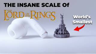 I made Every Middle Earth Landmark to Scale.
