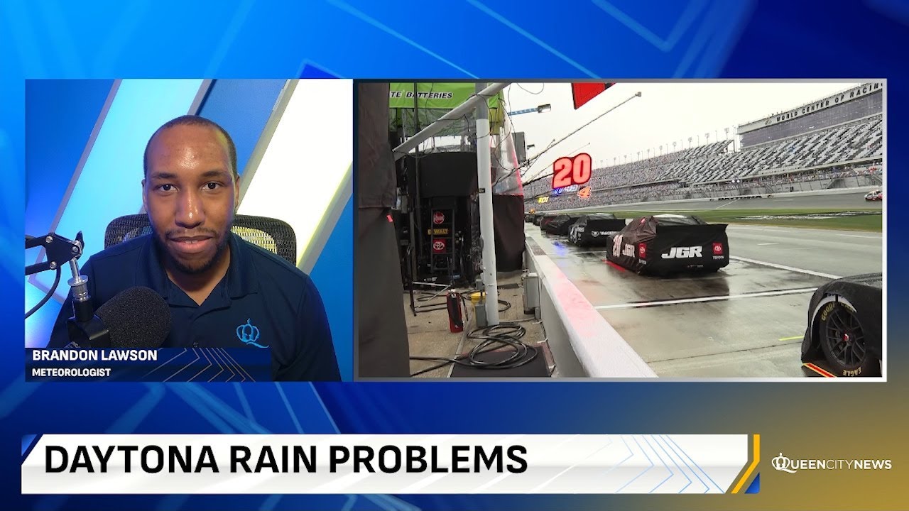 Daytona 500 Rain Forecast But When Will Charlotte Get Rain? - Pinpoint Weather University