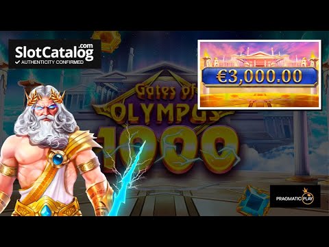 Epic win. Gates of Olympus 1000 slot from Pragmatic Play