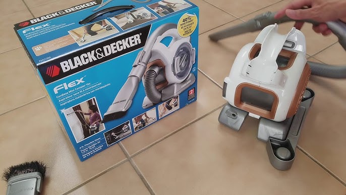 Black & Decker 20 Volt Lithium Pivot Hand Vac - Unboxing, Review and  Demonstration 