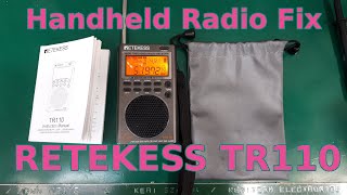 Fixing a Retekess TR110 Multiband Receiver