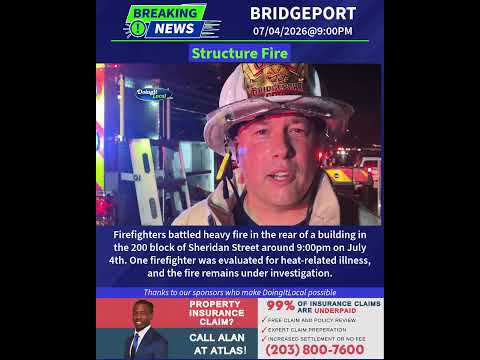 Bridgeport Structure Fire