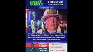 Bridgeport Structure Fire