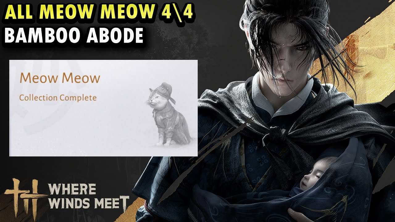 All Meow Meow Collection in Bamboo Abode | Sentient Beings Where Winds Meet