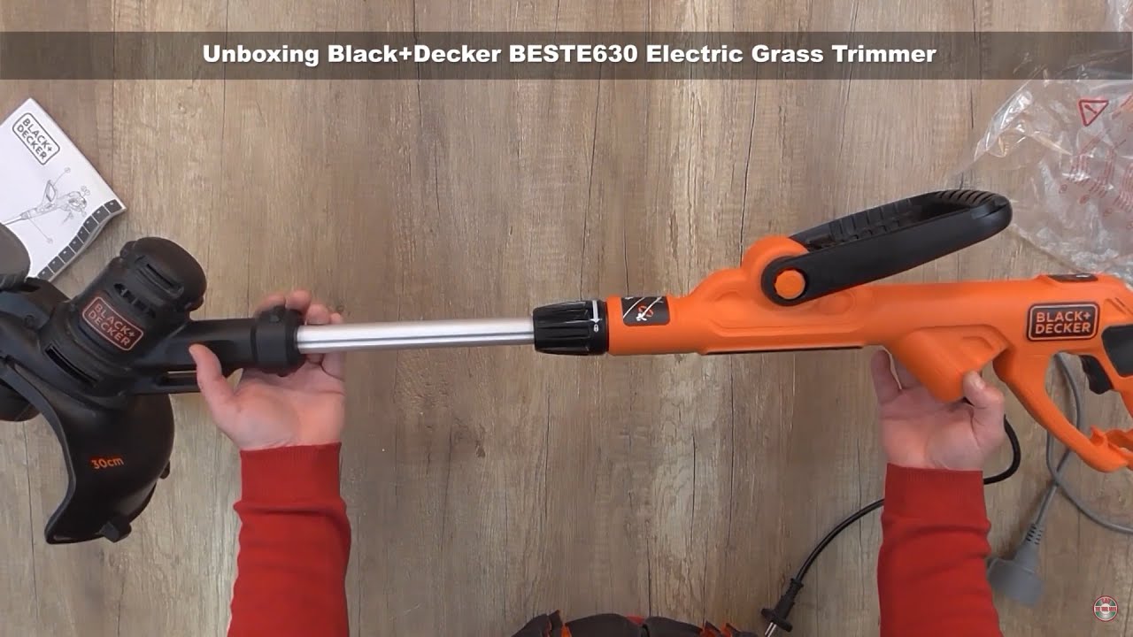 Black & Decker Lawn Strimmer GS 350/GL 350, Unboxing & Review