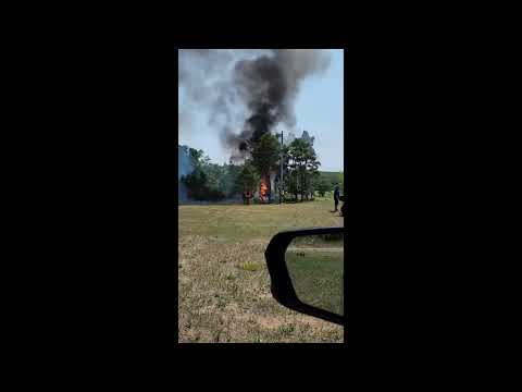 July 29, 2025 Camper Trailer Fire Alderville
