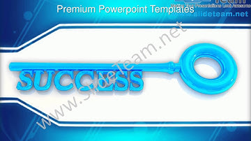 Key To Success Business PowerPoint Templates ppt Themes 1012 Slides Backgrounds