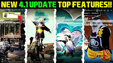 PUBG MOBILE 4.1 UPDATE FULL GAMEPLAY🔥| All NEW Features, Powers & Changes REVEALED!🤯| MUST WATCH!⚠️